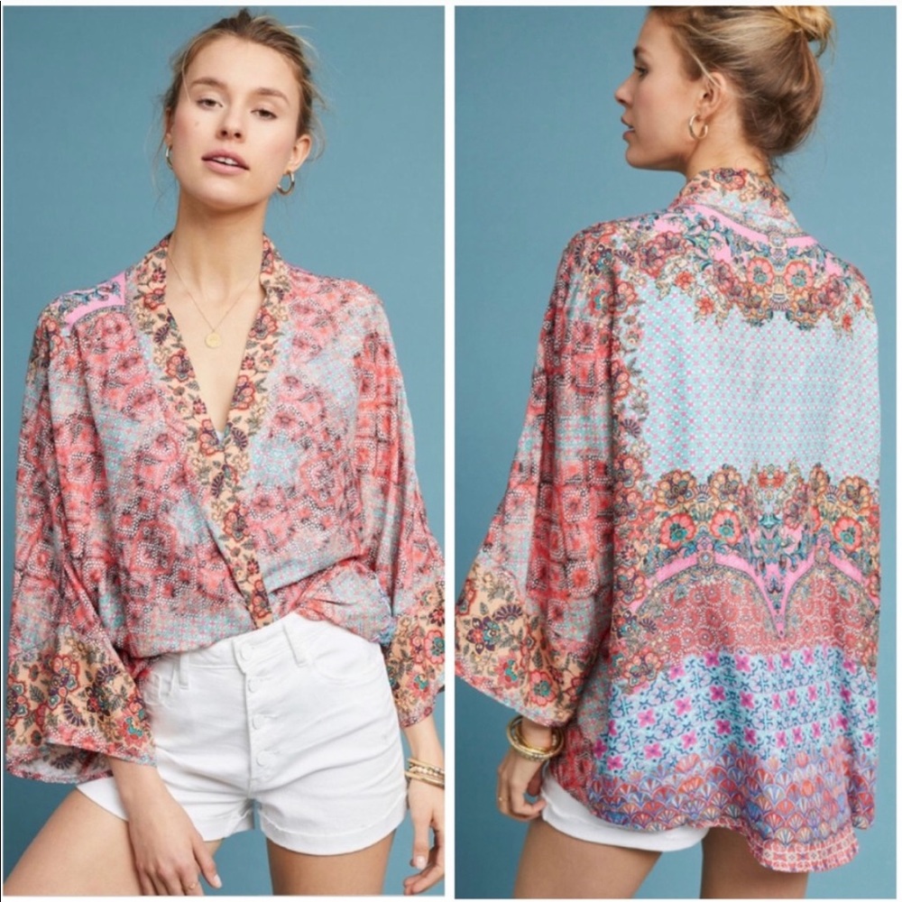 Anthropologie Mahila Rhea Kimono